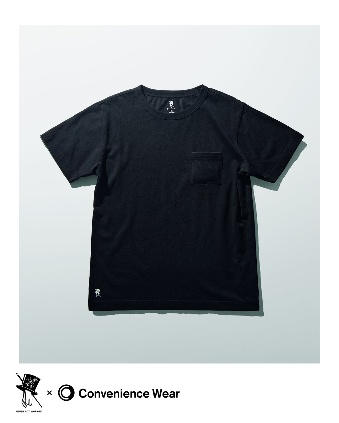 Family Mart Convenience Wear x TRIPSTER Pocket Tee - Black - Limited Release