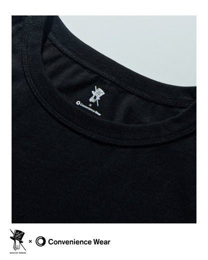 Family Mart Convenience Wear x TRIPSTER Pocket Tee - Black - Limited Release